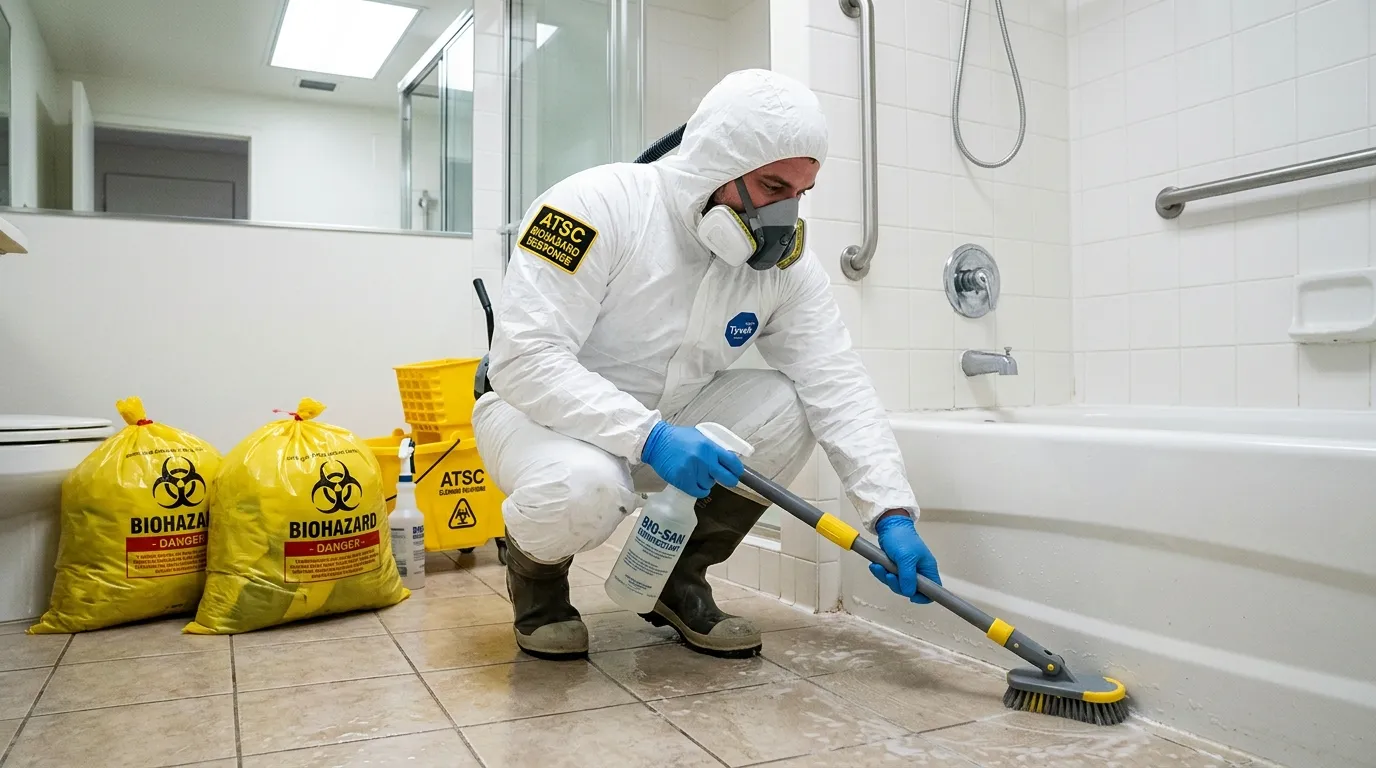 Decontamination equipment deployed for Blood Cleanup in Balch Springs